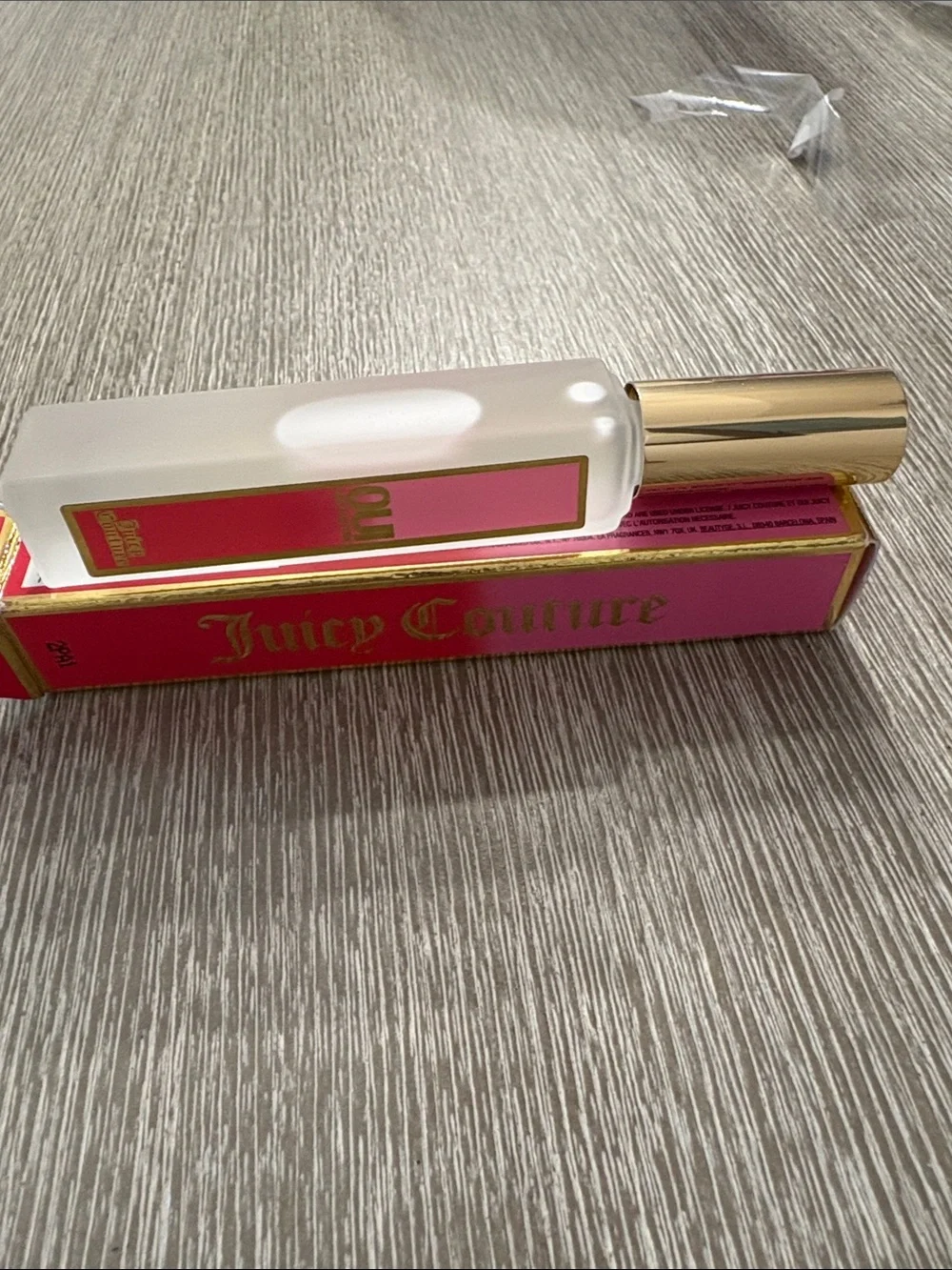 Juicy Couture Pink and Gold Rollerball Fragrance
